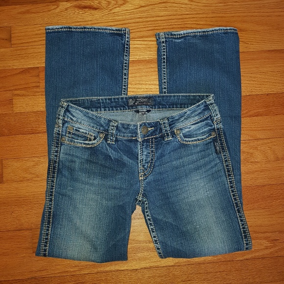 Silver Jeans Denim - Silver Jeans Co Frances Style Bootcut EUC Dark 28